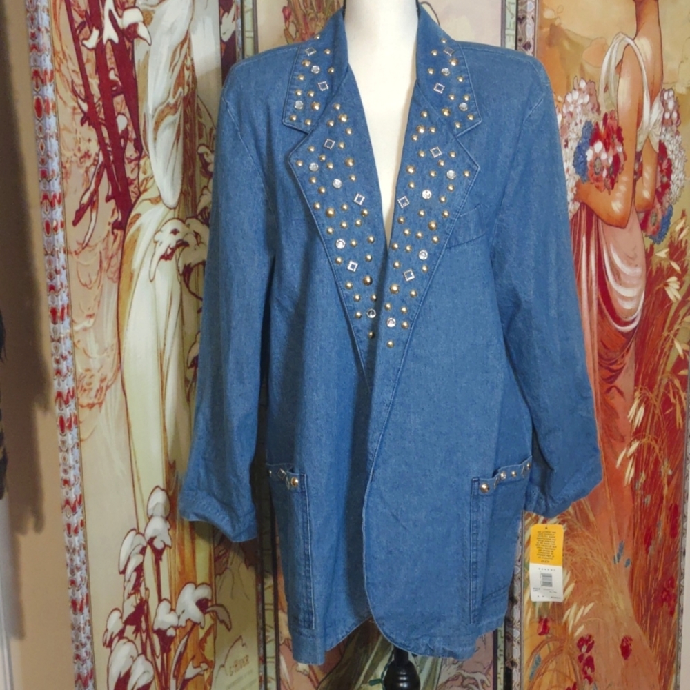 Embellished Jean Jacket